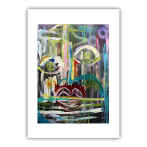 Green nose on black – Limited Edition (medium)